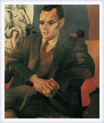 Ritratto di Alberto Moravia
